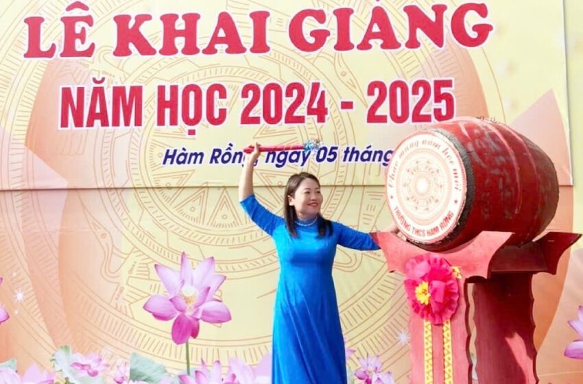  KHAI GIẢNG NĂM HỌC MỚI 2024 – 2025
