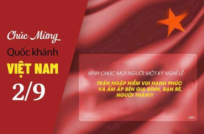  HOẠT ĐỘNG NGÀY 02 /9