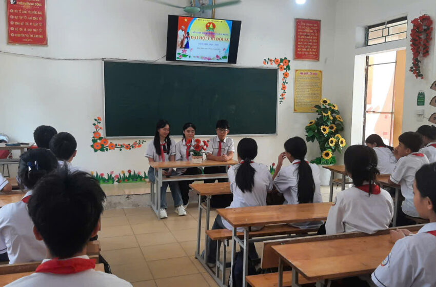  ĐẠI HỘI CHI ĐỘI 9A