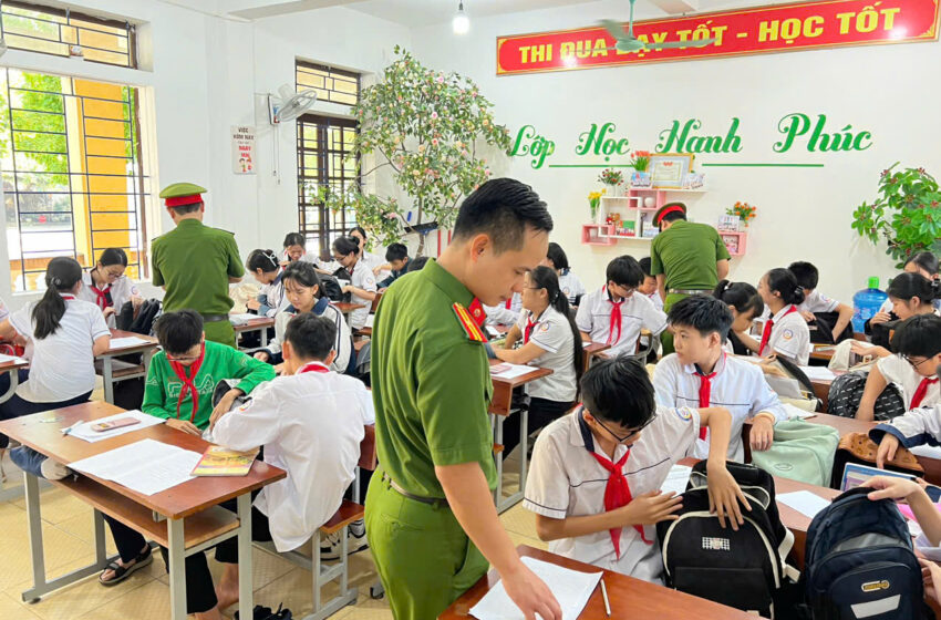  CÔNG TÁC KIỂM TRA AN TOÀN TRƯỜNG HỌC  TRƯỜNG THCS HÀM RỒNG  THÁNG 11/2024